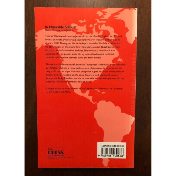 In Miserable Slavery: Thomas Thistlewood in Jamaica, 1750-86 - Picture 2 of 2